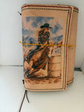 Barrel Racing — Handmade Leather Journal