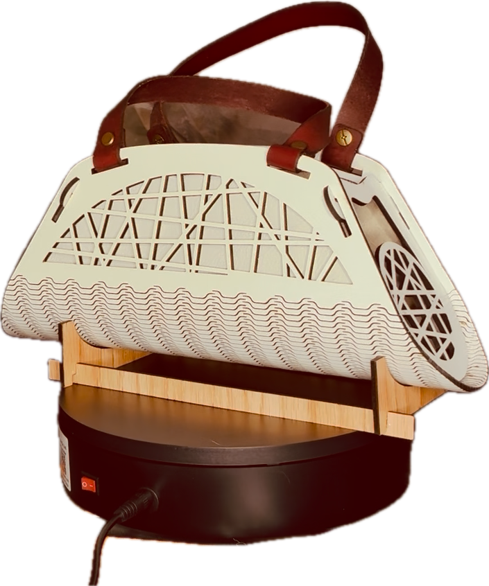 Wooden Purse