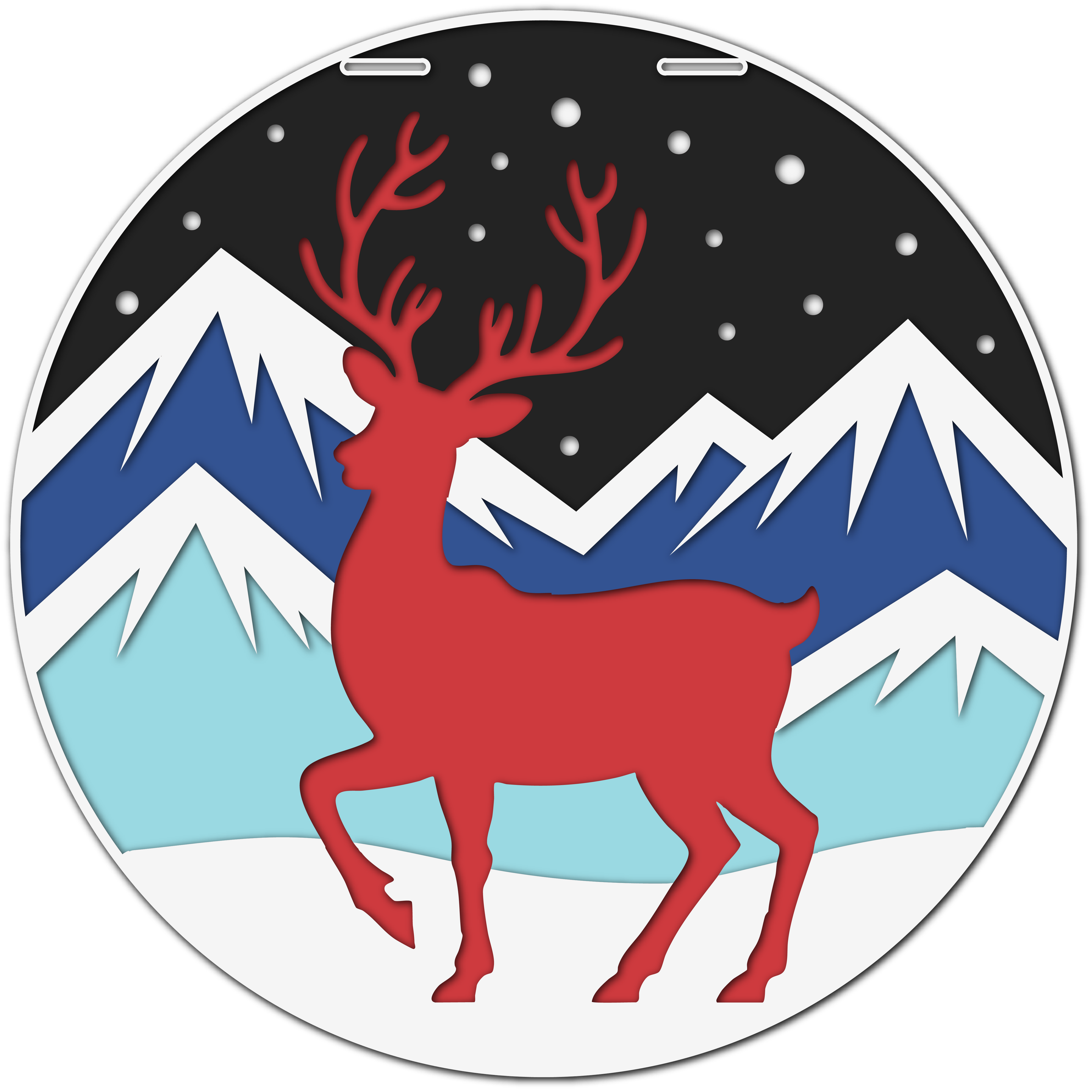 Winter Deer